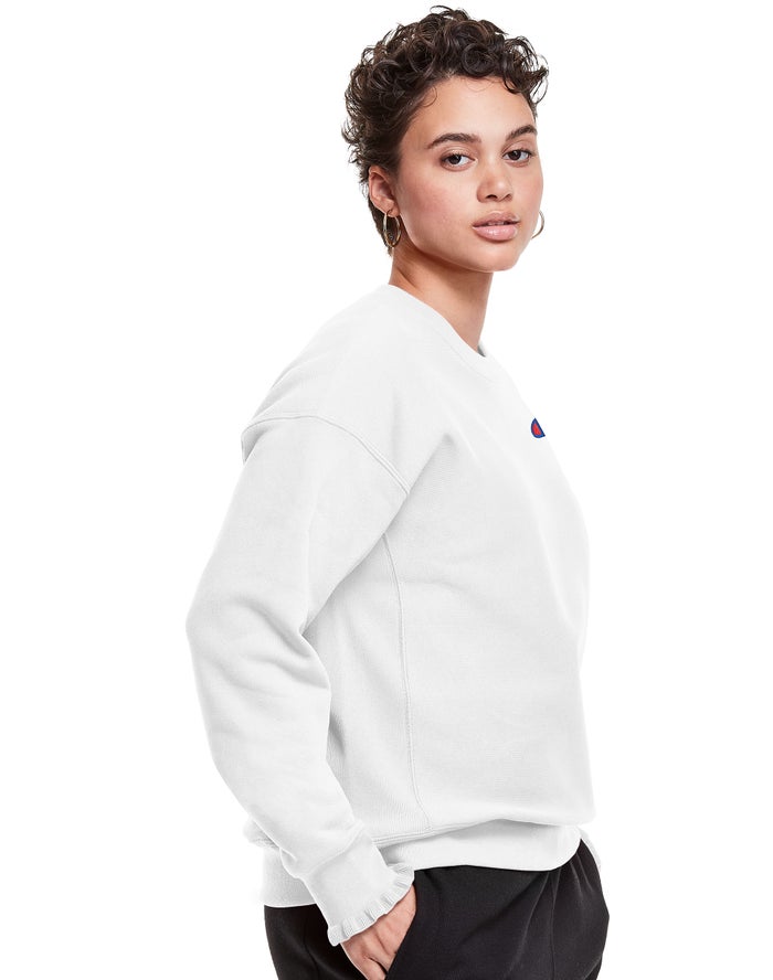 Champion womens reverse hot sale weave crew